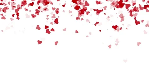 Falling Hearts 動画素材 102395259