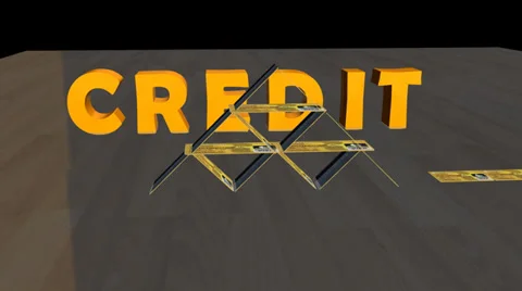 Falling House of Credit Cards Video stock 34229205