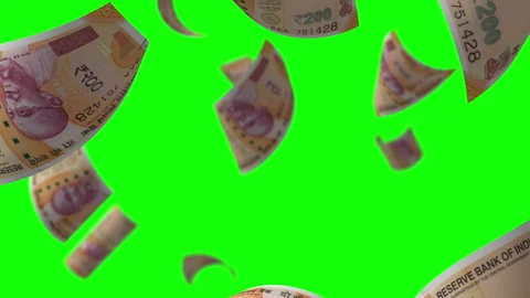 Rupees Rain Stock Video Footage | Royalty Free Rupees Rain Videos | Pond5