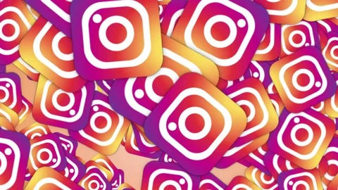 Logo Instagram Stock Footage ~ Royalty Free Stock Videos | Pond5