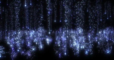 Falling on an invisible surface and bouncing flying hailstones Stock Footage 263715211