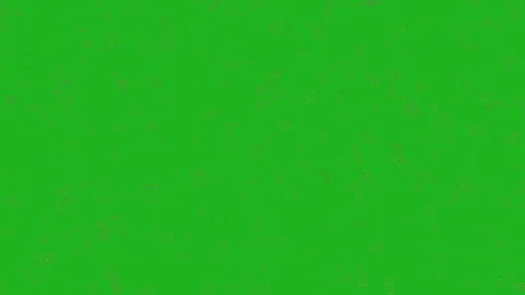 Falling jelly bands motion graphics with green screen background Stock Footage 153347908