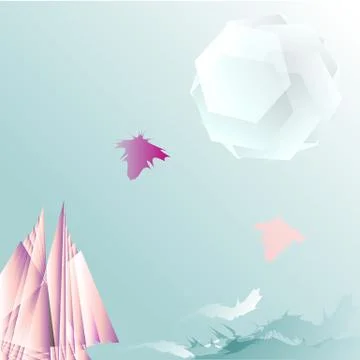 Falling leaves Stock Illustration