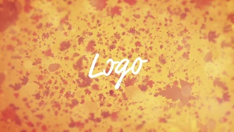 Falling Leaves Logo Reveal Stock After Effects