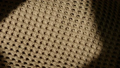 Falling light moves on the fabric surface. Time-lapse. Stock Footage 152760493