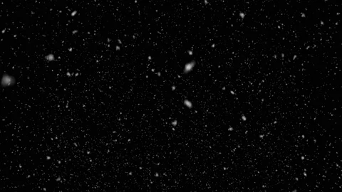 Falling Light Snow Seamless Loop. Snowflakes Animation. Stock Footage 171936608