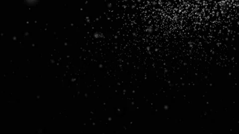 Falling Light Snowfall Animation. Weather Condition. Stock Footage 197942961