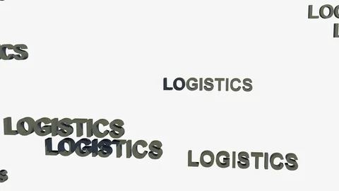 FALLING LOGISTICS LOGOS Stock-Footage 73099133
