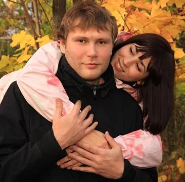 Falling in love. Stock Photos