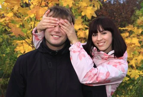 Falling in love. 스톡 사진