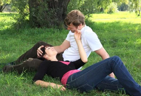 Falling in love. Stock Photos