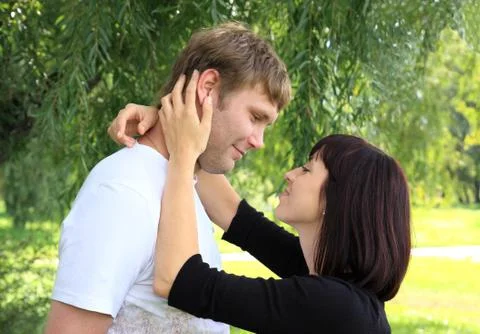 Falling in love. Stock Photos