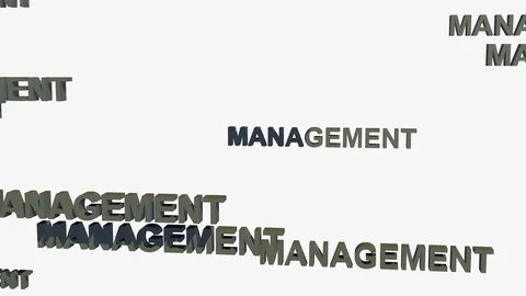 FALLING MANAGEMENT LOGOS Video stock 72934814