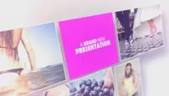 Falling media gallery Stock After Effects