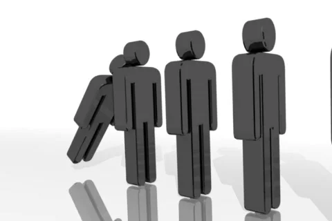 Falling men ntsc Stock Footage 301659