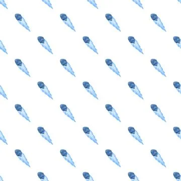 Falling meteorites creating a seamless abstract space pattern Illustrazione stock