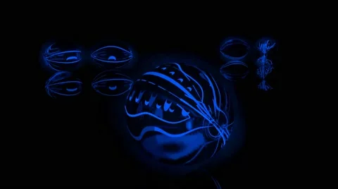 Falling multicolored reflective style balls Stock Footage 62553063