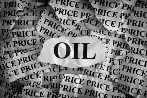Falling oil prices Stock Photos