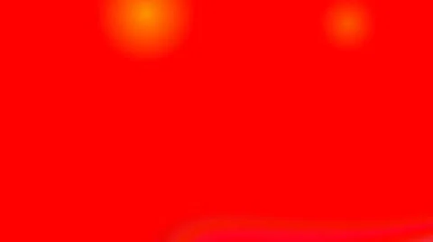 Falling orange spheres on a red background Stock Footage 8972805