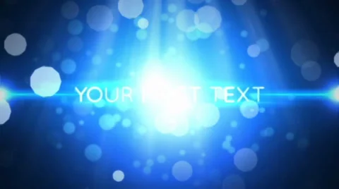 Falling Particals Stock After Effects