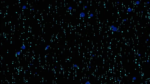 Falling Particles Backdrop 스톡 동영상 105935665