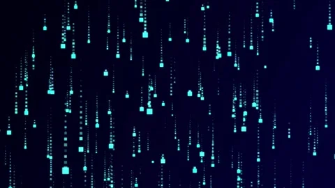 Falling particles. Vídeos de archivo 265229509