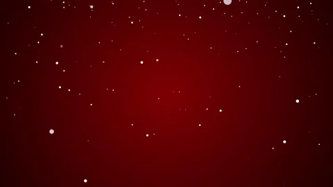Falling particles snowflakes animation background. Abstract snow fall 3d render Stock Footage 143566548