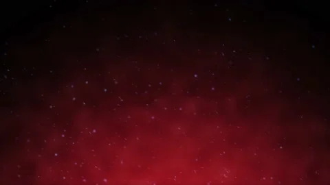 Falling particles snowflakes animation on red dark background. Abstract snow Stock Footage 142845450