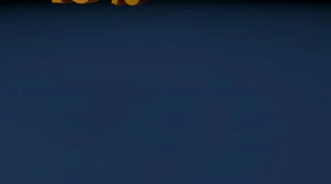 Falling percentages Stock Footage 10908340