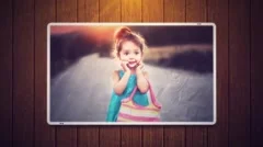 Falling Photo Presentation Stock After Effects
