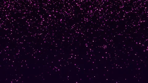 Falling pink, purple confetti on a dark background. Vídeos de archivo 304863958