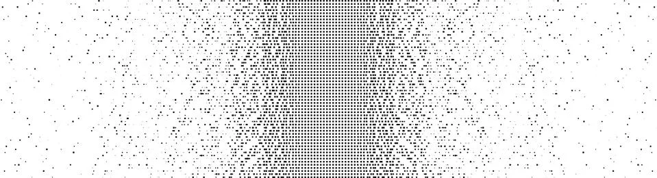 Falling Pixels. Pixel Abstract Mosaic Gradient Design. Halftone effect. From Illustrazione stock