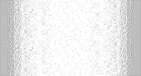 Falling Pixels. Pixel Abstract Mosaic Gradient Design. Halftone effect. From Illustrazione stock