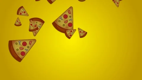 Falling pizza for graphics designs 스톡 동영상 91719221