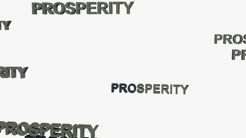 FALLING PROSPERITY LOGOS Vídeos de archivo 72800822