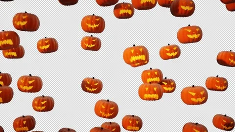 Falling Pumpkins Stock Footage 249710336