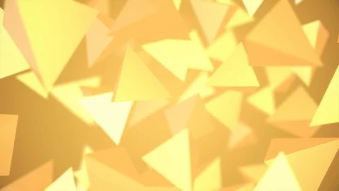 Falling pyramidal shapes. Seamless loop Stock Footage 107276118