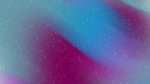 Falling rain against a vibrant abstract colorgradient background. Stockbeeldmateriaal 333440453