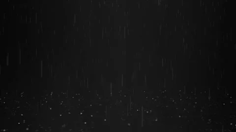 Falling rain with mist overlay motion graphic animation background. Stock Footage 280776600