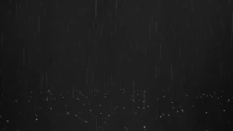 Falling rain with mist overlay motion graphic animation background. Stock Footage 280781174