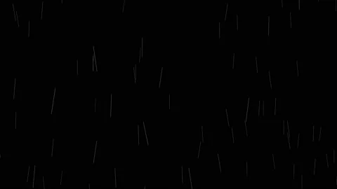 Falling Rain Overlay Stock Footage