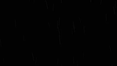 Falling Rain Overlay Stock Footage 87800987