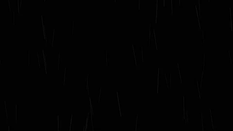 Falling Rain Overlay Stock Footage