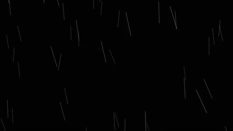 Falling Rain Overlay | Stock Video | Pond5