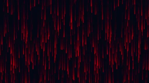 Falling rain, a stream of glowing particles. Stock-Footage 296805455