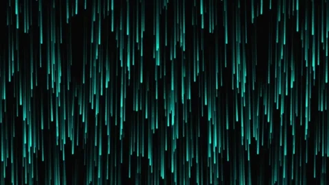 Falling rain, a stream of glowing particles. Vídeos de archivo 296805456