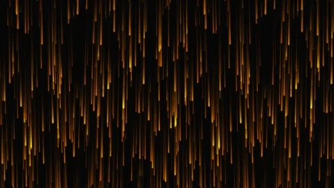 Falling rain, a stream of glowing particles. Vídeos de archivo 296806416