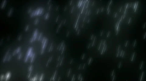 Falling Rain Weather Effect HD on Black 库存影片 21760510