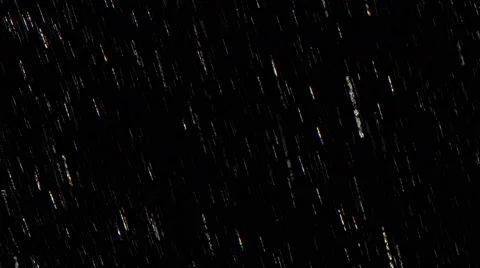 Falling raindrops footage animation in slow motion seamlessly looped Stock Footage 64603697