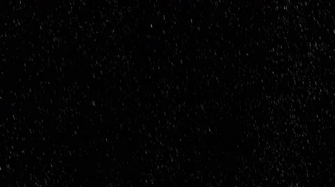 Falling raindrops footage animation in slow motion with start and end Stock Footage 64604255